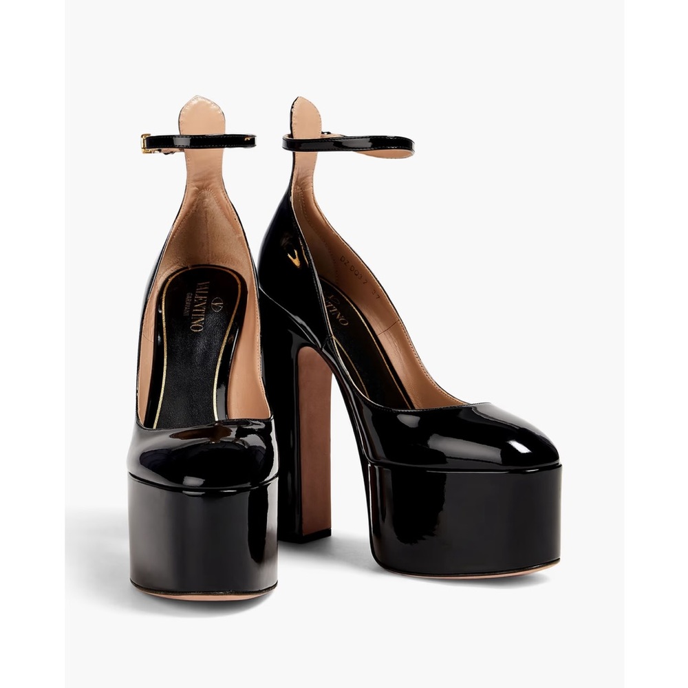 Valentino Women's Black Platform pumps